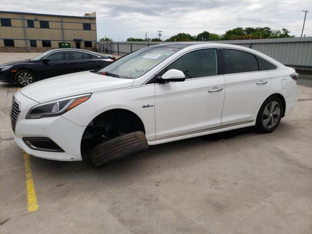 HYUNDAI SONATA HYB 2016 with VIN KMHE34L12GA034112 - Photo from auction