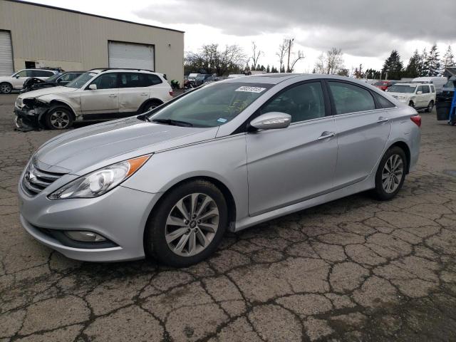 HYUNDAI SONATA SE 2014 with VIN 5NPEC4AC5EH824907 - Photo from auction