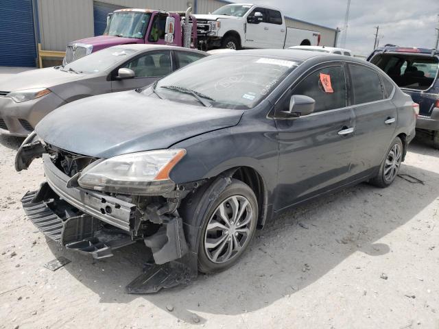 NISSAN SENTRA S 2013 with VIN 3N1AB7AP1DL716100 - Photo from auction