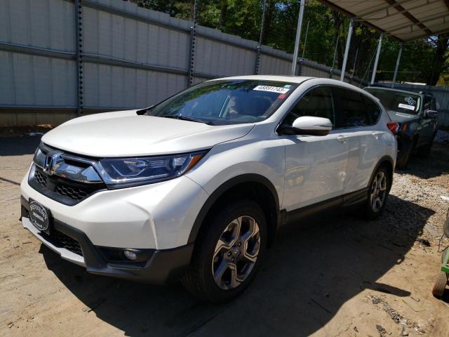 Photo 1 from auction – 2018 HONDA CR-V EX with VIN 2HKRW2H52JH666489