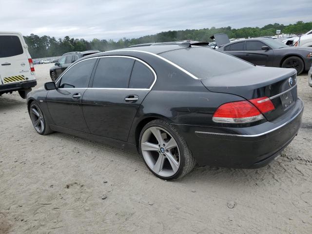 Photo 2 from auction – 2007 BMW 750 with VIN WBAHN83537DT65623