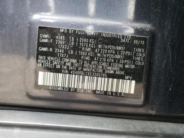 Photo 14 from auction – 2014 SUBARU OUTBACK 2. with VIN 4S4BRBLC6E3200785