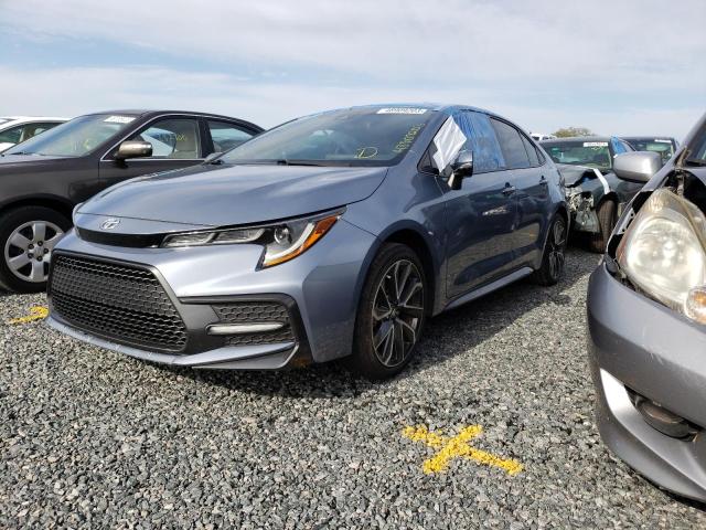 TOYOTA COROLLA SE 2020 with VIN 5YFP4RCE8LP050587 - Photo from auction