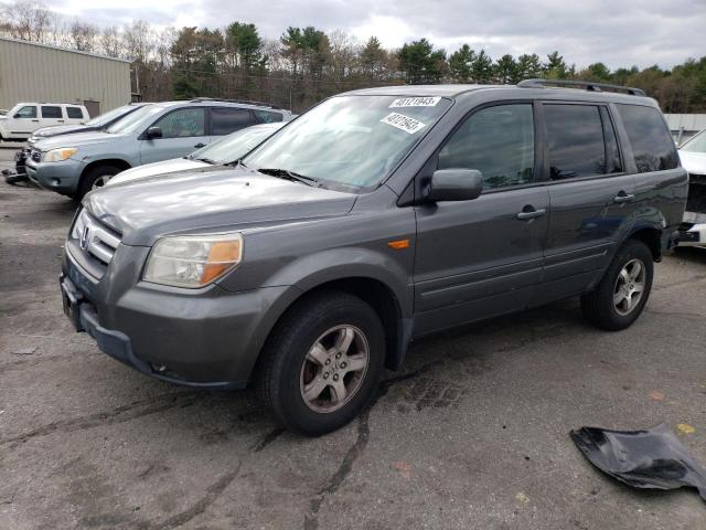 HONDA PILOT EX 2007 with VIN 2HKYF18457H534316 - Photo from auction