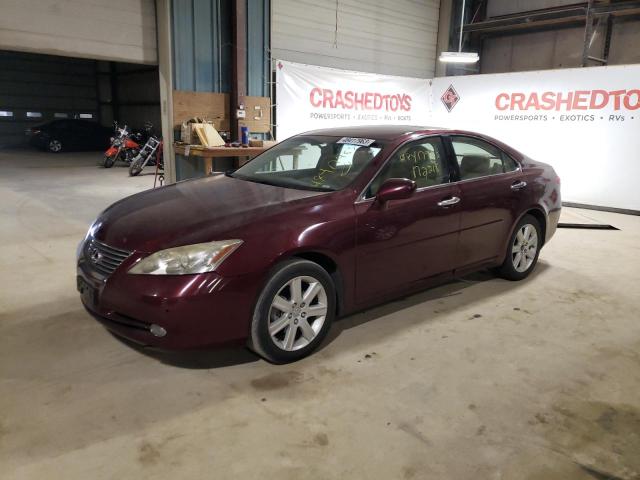 LEXUS ES 350 2008 with VIN JTHBJ46G682173733 - Photo from auction