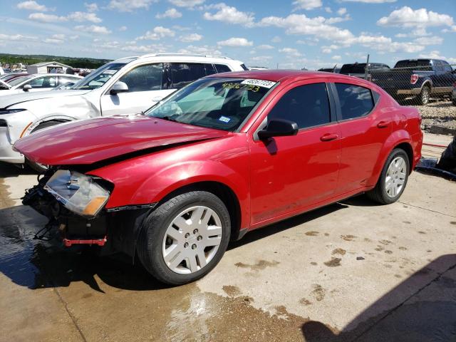 Photo 1 from auction – 2014 DODGE AVENGER SE with VIN 1C3CDZAB7EN165418