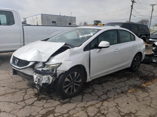 HONDA CIVIC EXL 2013 with VIN 19XFB2F96DE056138 - Photo from auction