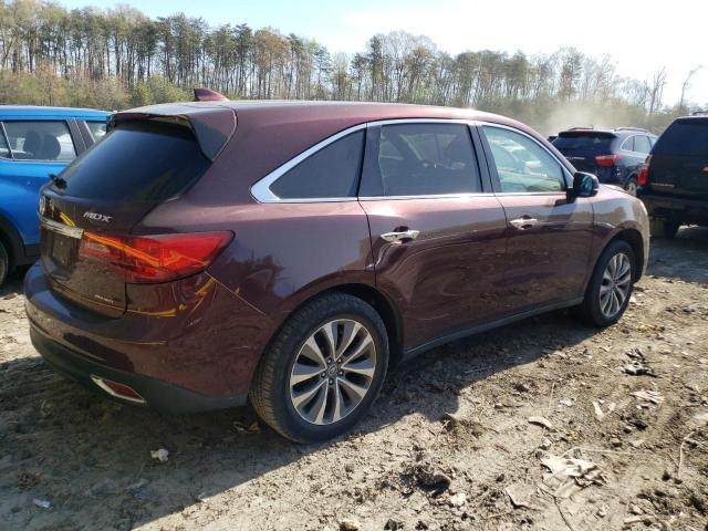 Photo 3 from auction – 2014 ACURA MDX TECHNO with VIN 5FRYD4H43EB044832
