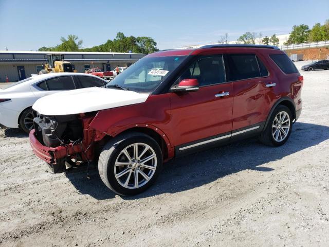 FORD EXPLORER L 2016 with VIN 1FM5K7F85GGA99238 - Photo from auction