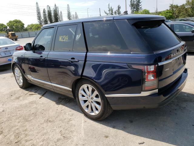 Photo 2 from auction – 2016 LAND ROVER RANGE ROVE with VIN SALGS2VF1GA272524