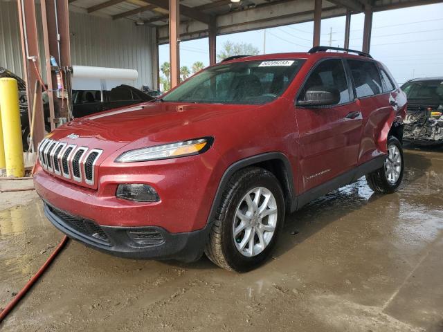 Photo 1 from auction – 2016 JEEP CHEROKEE S with VIN 1C4PJLAB3GW258324