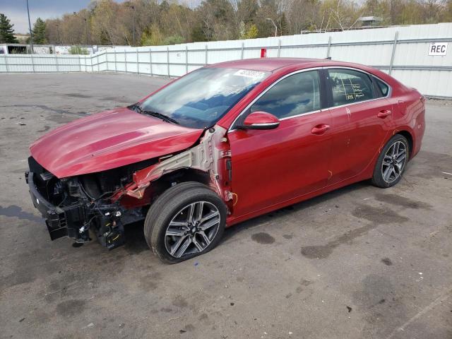 KIA FORTE EX 2019 with VIN 3KPF54AD7KE122952 - Photo from auction