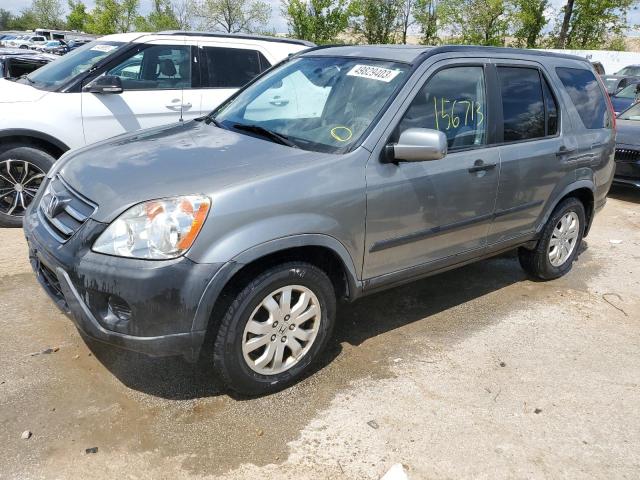 HONDA CR-V EX 2006 with VIN JHLRD78856C042138 - Photo from auction