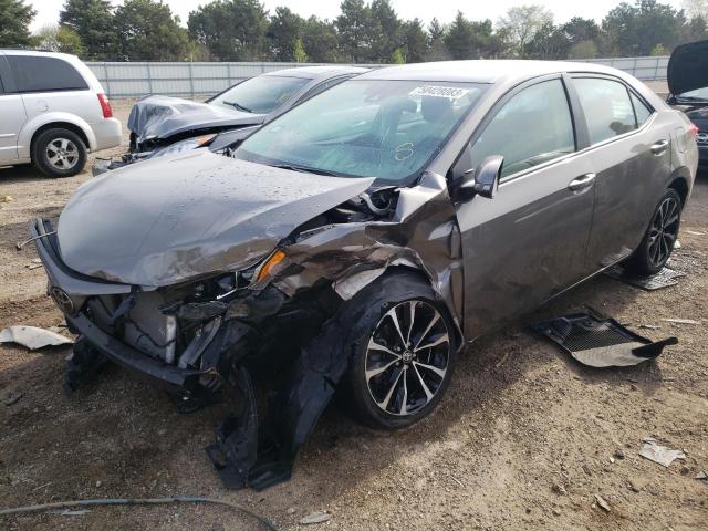 TOYOTA COROLLA L 2019 with VIN 2T1BURHE8KC209139 - Photo from auction