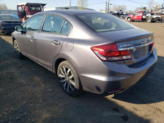 Photo 2 from auction – 2015 HONDA CIVIC EXL with VIN 19XFB2F90FE234743