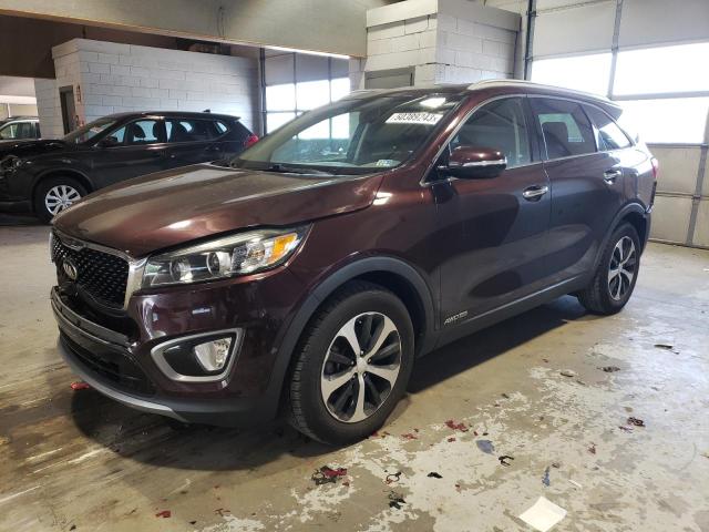 KIA SORENTO EX 2016 with VIN 5XYPHDA50GG074242 - Photo from auction