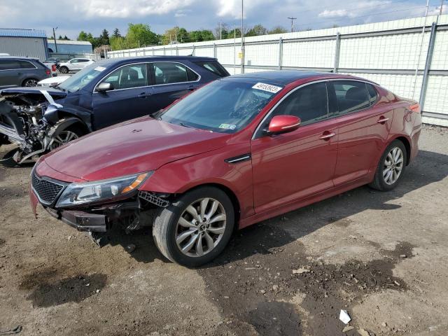 KIA OPTIMA EX 2015 with VIN 5XXGN4A75FG416586 - Photo from auction