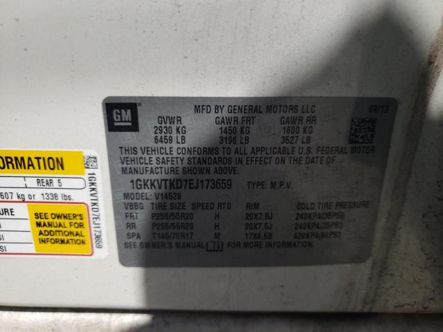 Photo 14 from auction – 2014 GMC ACADIA DEN with VIN 1GKKVTKD7EJ173659