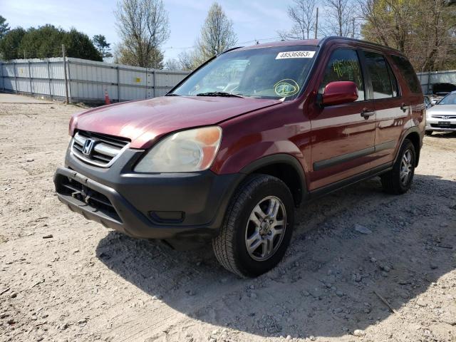 HONDA CR-V EX 2004 with VIN SHSRD78864U223979 - Photo from auction