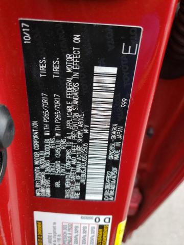 Photo 14 from auction – 2018 TOYOTA 4RUNNER SR with VIN JTEBU5JR3J5512505