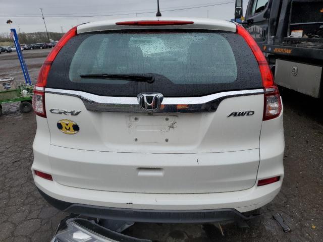 Photo 6 from auction – 2016 HONDA CR-V LX with VIN 5J6RM4H36GL122480