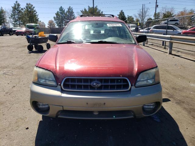 Photo 5 from auction – 2003 SUBARU LEGACY OUT with VIN 4S3BH675937620573