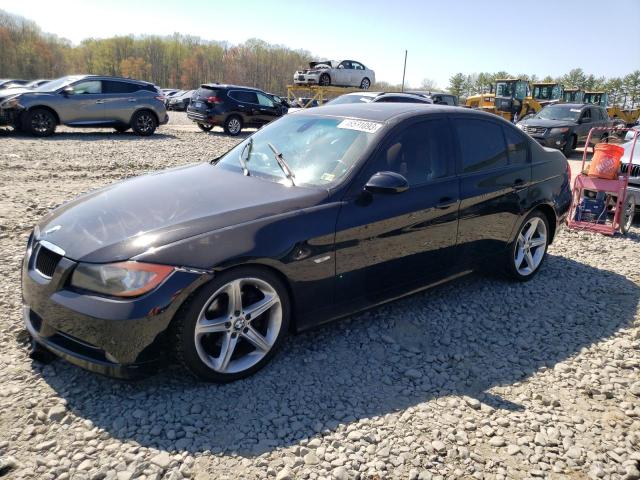 BMW 328 I 2008 with VIN WBAVA37538NL19717 - Photo from auction