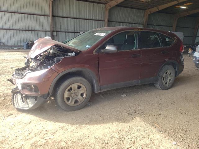 HONDA CR-V LX 2015 with VIN 5J6RM3H33FL001091 - Photo from auction