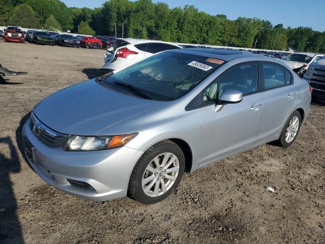 HONDA CIVIC EX 2012 con VIN 2HGFB2F89CH524343 - Foto de la subasta