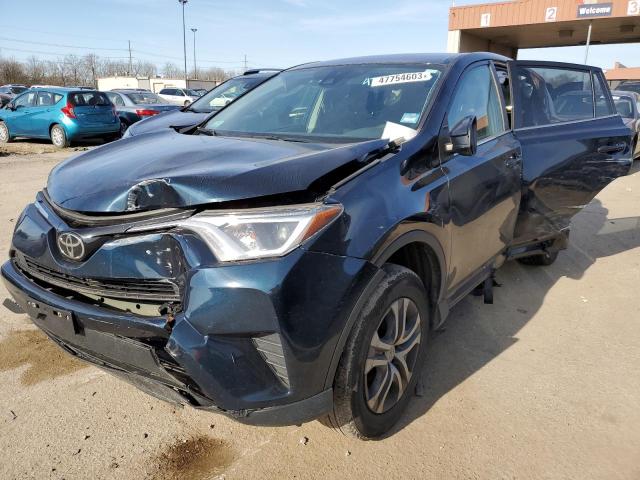 TOYOTA RAV4 LE 2018 with VIN 2T3BFREV2JW787420 - Photo from auction