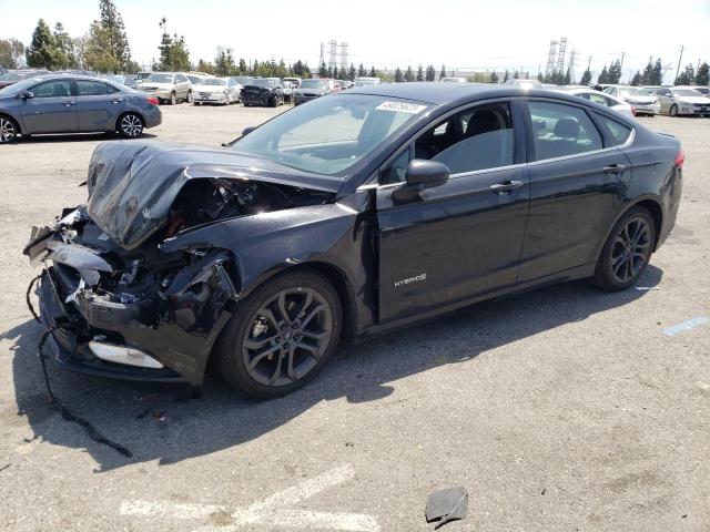 FORD FUSION SE 2018 with VIN 3FA6P0LU8JR101363 - Photo from auction