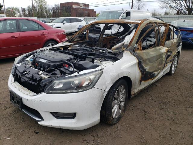 HONDA ACCORD EXL 2014 with VIN 1HGCR3F86EA037946 - Photo from auction