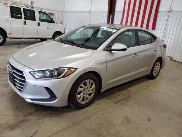 HYUNDAI ELANTRA SE 2017 with VIN 5NPD74LF1HH077432 - Photo from auction