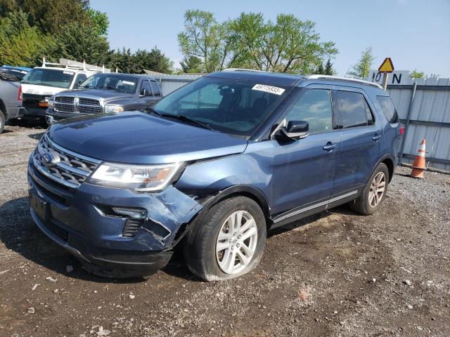 FORD EXPLORER X 2018 with VIN 1FM5K8D8XJGA24387 - Photo from auction