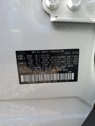 Photo 14 from auction – 2020 SUBARU ASCENT LIM with VIN 4S4WMAPDXL3471021