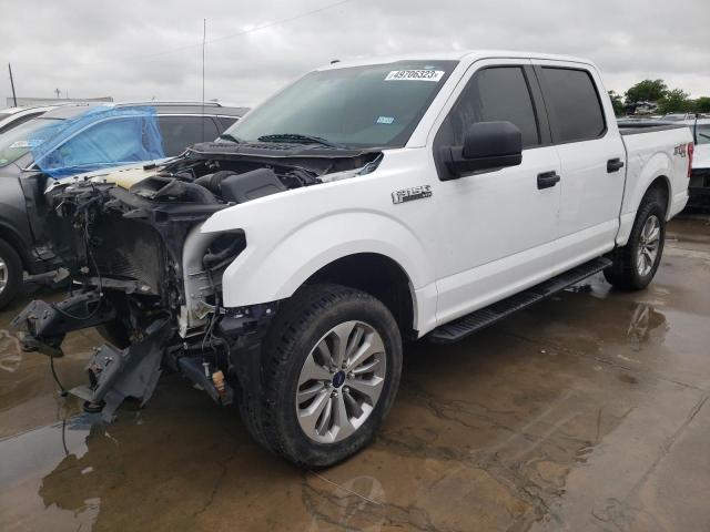 FORD F150 SUPER 2018 with VIN 1FTEW1E57JKE22576 - Photo from auction