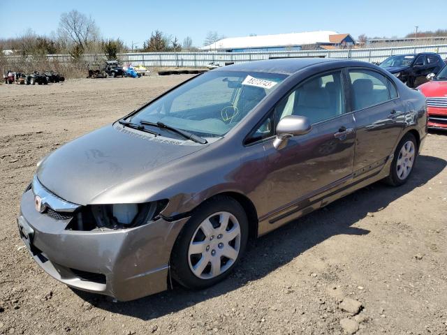 Photo 1 from auction – 2011 HONDA CIVIC LX with VIN 19XFA1F58BE000600