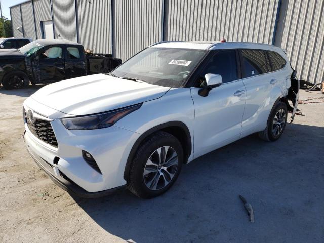 TOYOTA HIGHLANDER 2023 with VIN 5TDKDRAH0PS012551 - Photo from auction
