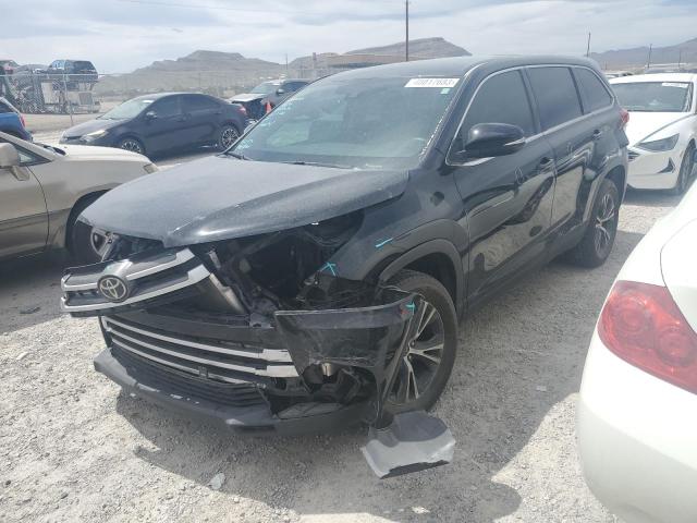 TOYOTA HIGHLANDER 2019 with VIN 5TDZZRFH9KS327799 - Photo from auction