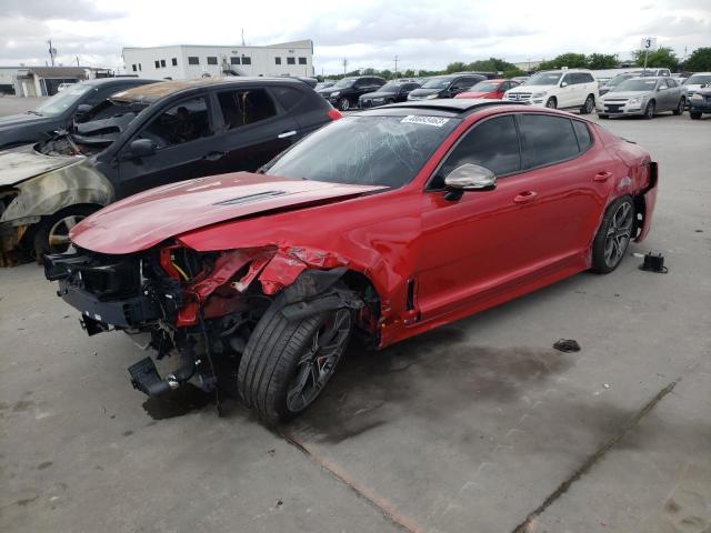 KIA STINGER GT 2018 with VIN KNAE55LC5J6039110 - Photo from auction