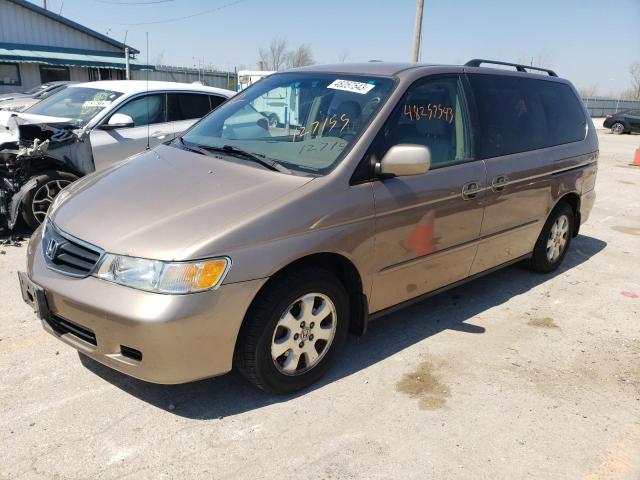 HONDA ODYSSEY EX 2003 with VIN 5FNRL18983B127155 - Photo from auction