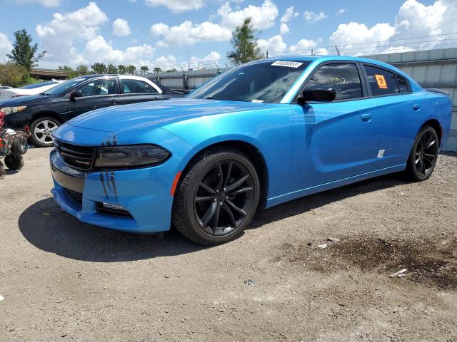 DODGE CHARGER SX 2016 with VIN 2C3CDXHG7GH163220 - Photo from auction