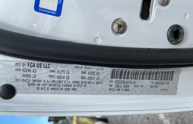 Photo 10 from auction – 2016 DODGE CHALLENGER with VIN 2C3CDZAG1GH131191