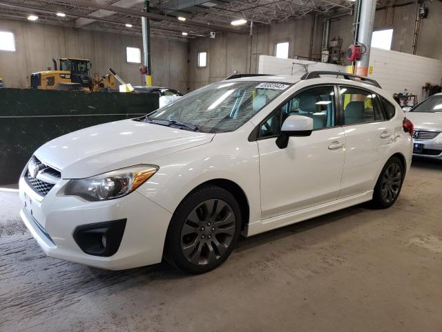 SUBARU IMPREZA SP 2012 with VIN JF1GPAL65CH220486 - Photo from auction