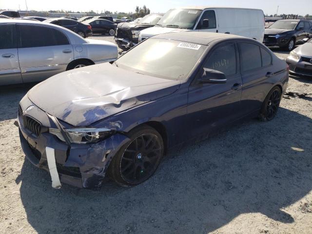 BMW 328 I SULE 2016 with VIN WBA8E9G5XGNT42317 - Photo from auction