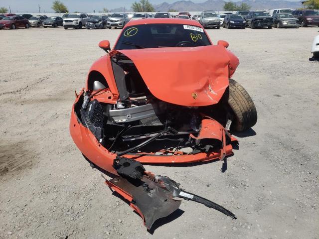 Photo 5 from auction – 2022 PORSCHE CAYMAN GTS with VIN WP0AD2A8XNS268428