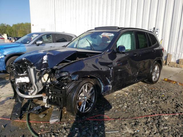 BMW X3 XDRIVE3 2019 with VIN 5UXTR9C58KLR06248 - Photo from auction