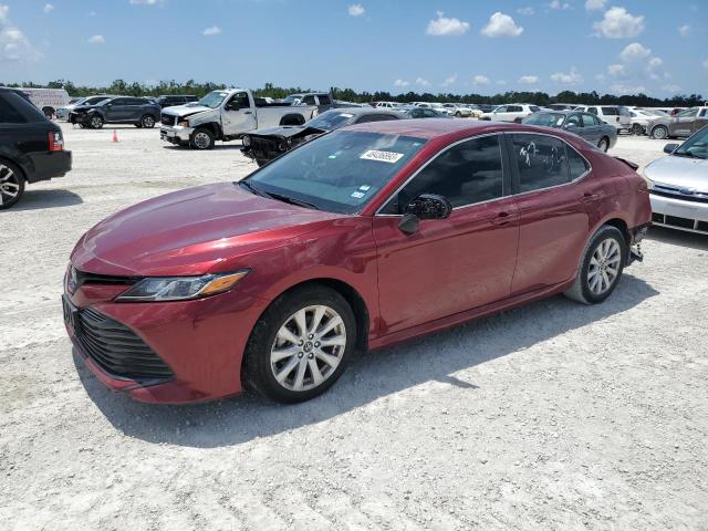 TOYOTA CAMRY LE 2020 with VIN 4T1C11AK2LU925176 - Photo from auction