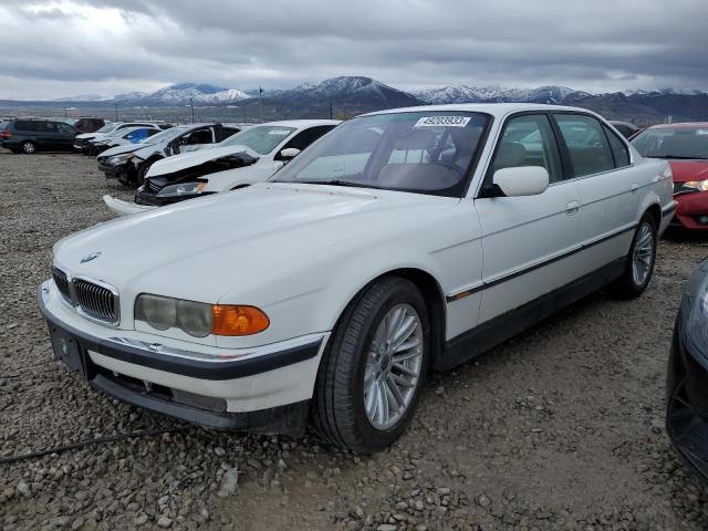 BMW 740 IL 1999 with VIN WBAGH8339XDP05200 - Photo from auction