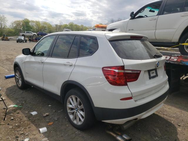 Photo 2 from auction – 2013 BMW X3 XDRIVE2 with VIN 5UXWX9C53D0A18789
